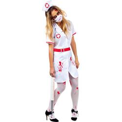 Kostuum | Halloween Bloody Nurse one size